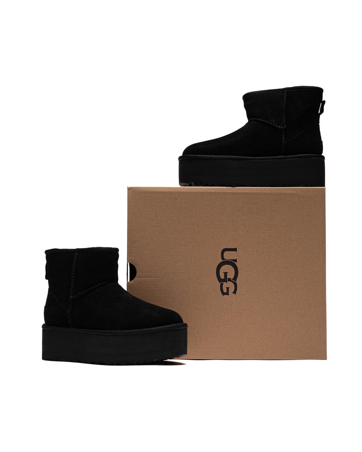 UGG WMNS Classic Mini Platform | 1134991-BLK | AFEW STORE